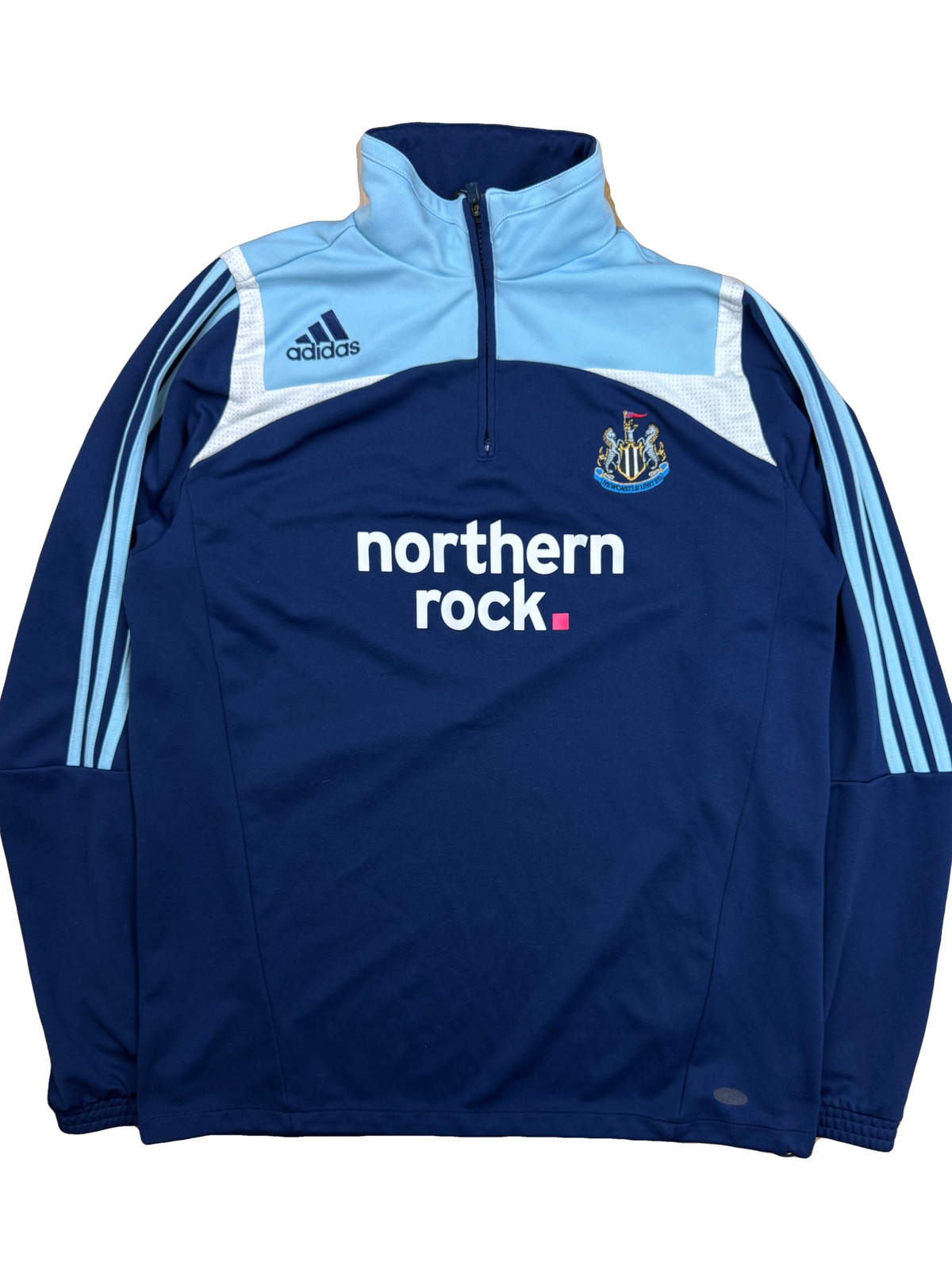 vintage Adidas Newcastle United quarterzip {L}