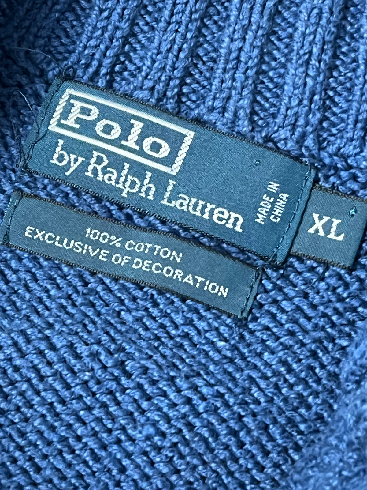 vintage Polo Ralph Lauren halfzip {XL}