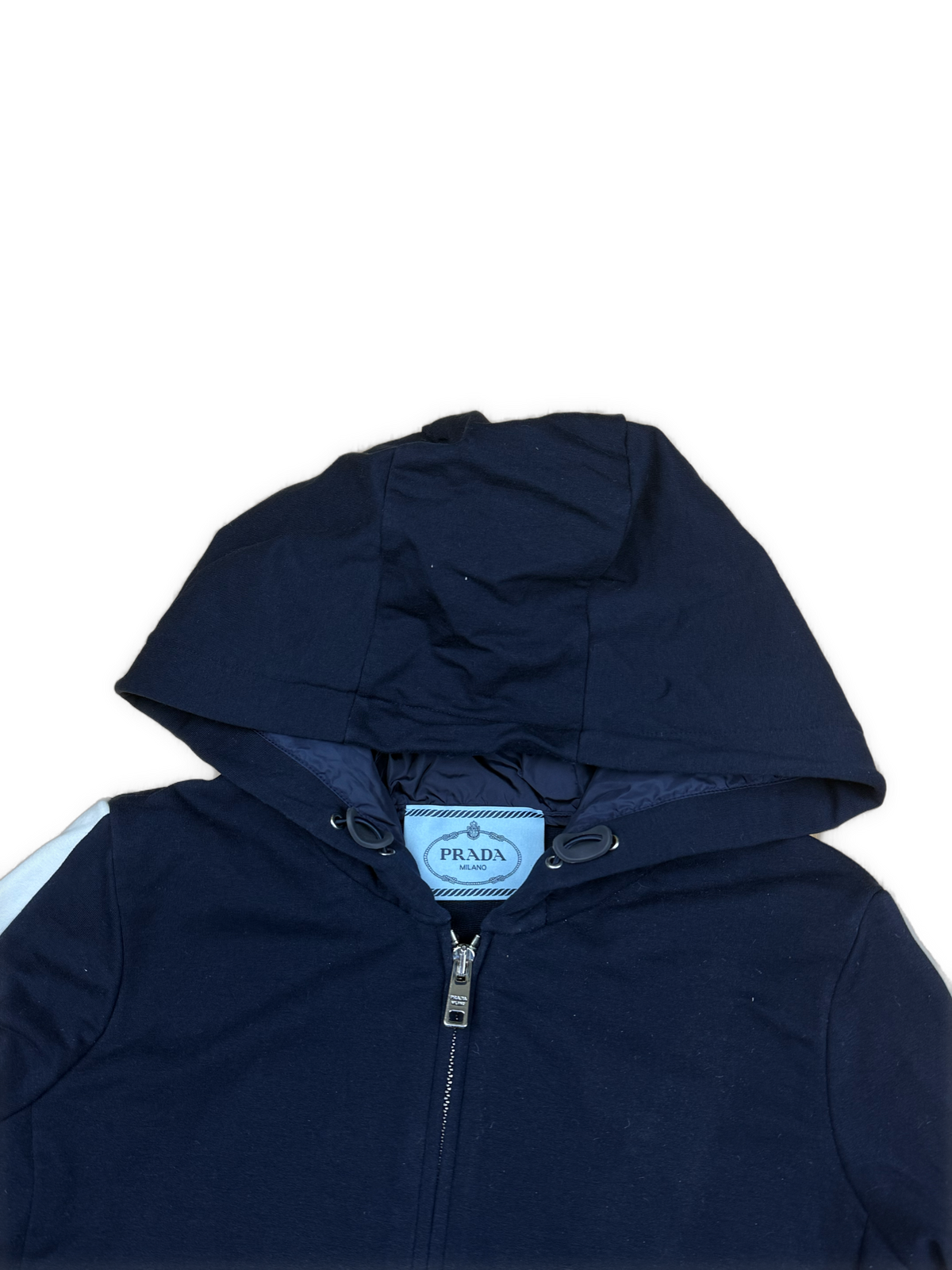 navyblue Prada sweatjacket {S}