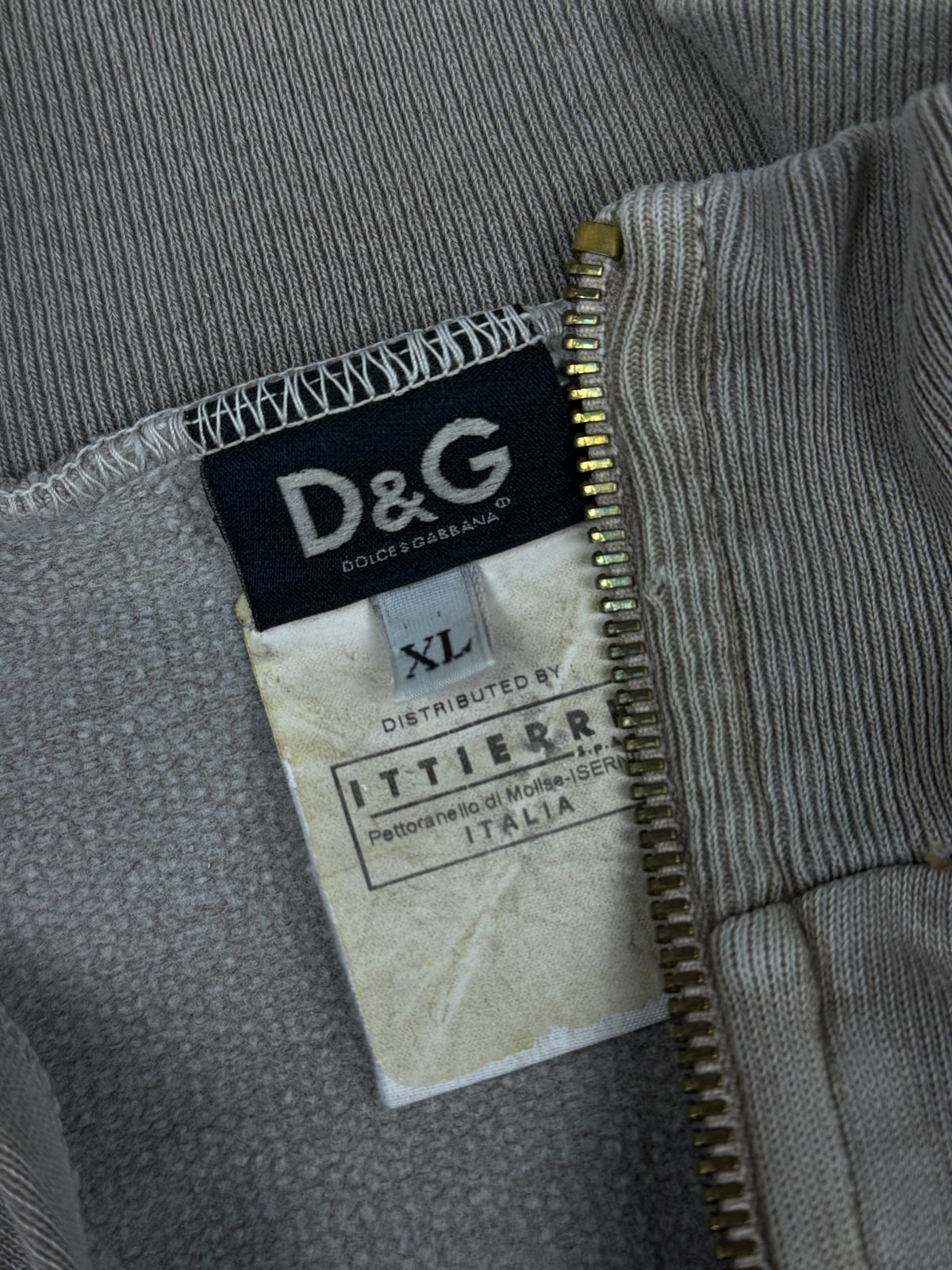 vintage Dolce & Gabbana quarterzip {L}