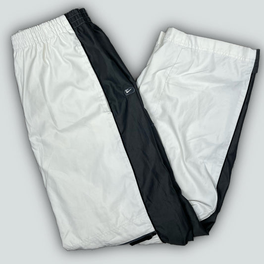 vintage white Nike trackpants {L}