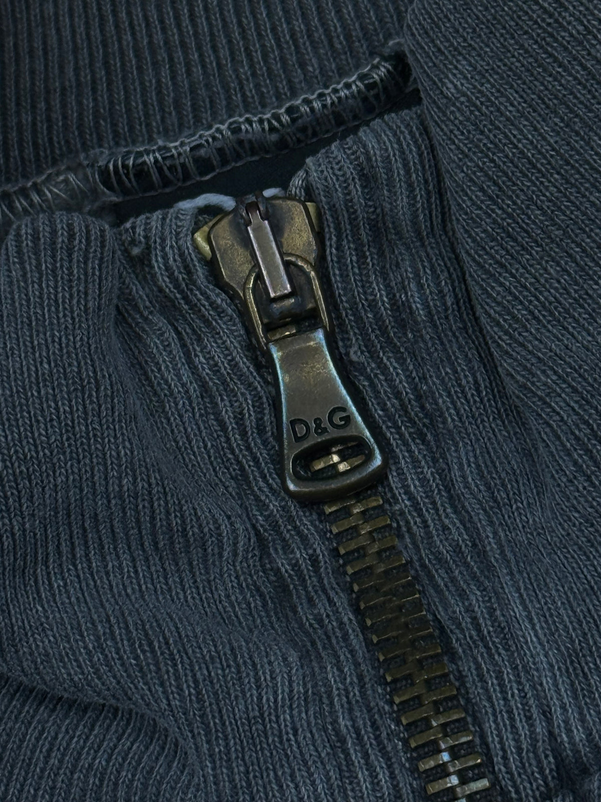 vintage Dolce & Gabbana quarterzip
