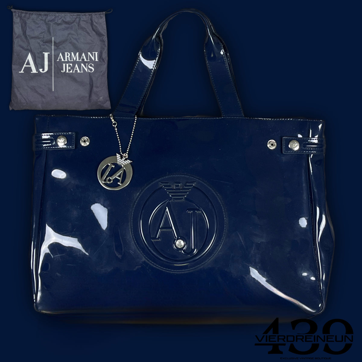 vintage Armani Jeans shopper