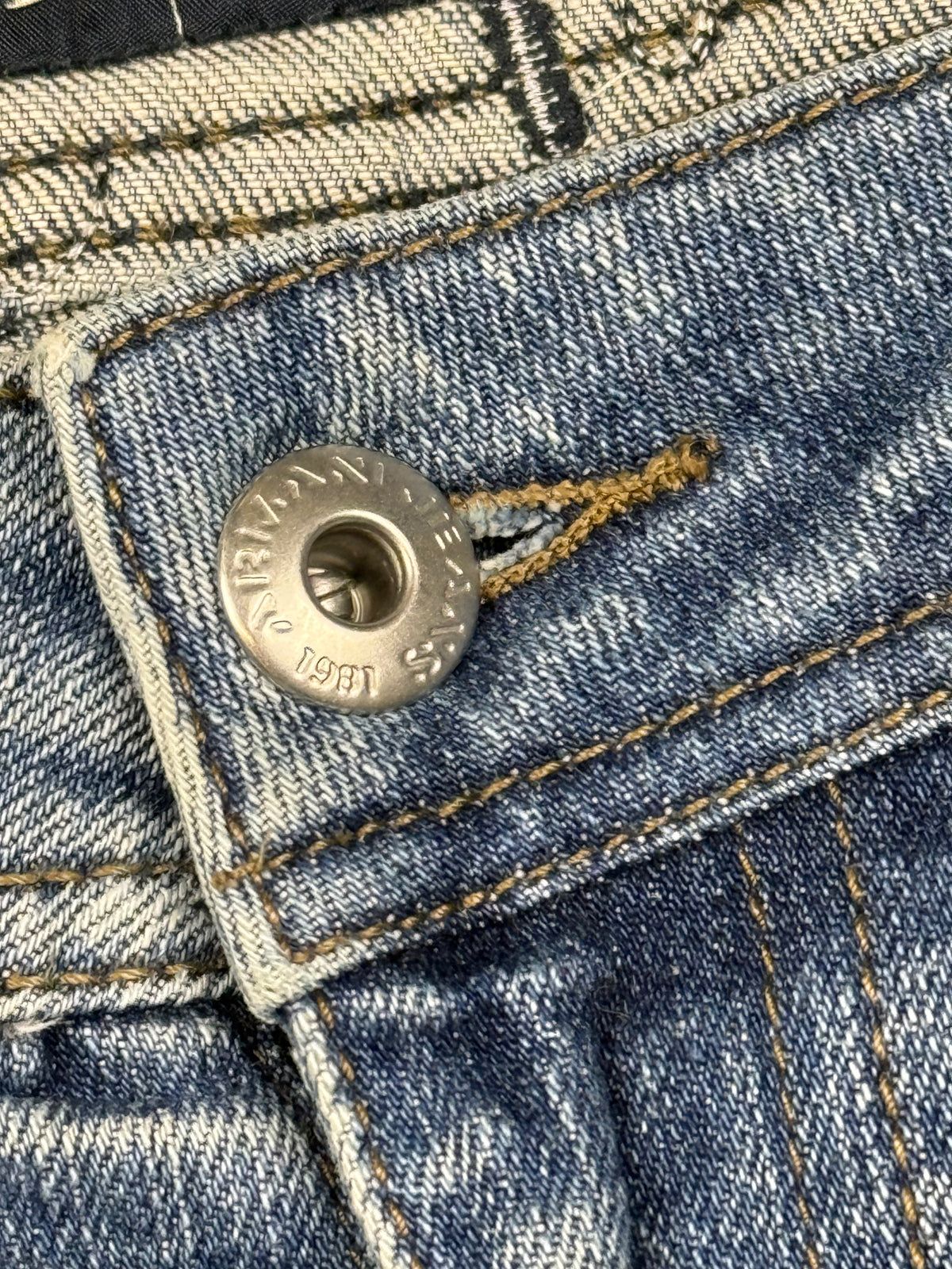 vintage Armani jeans {S}