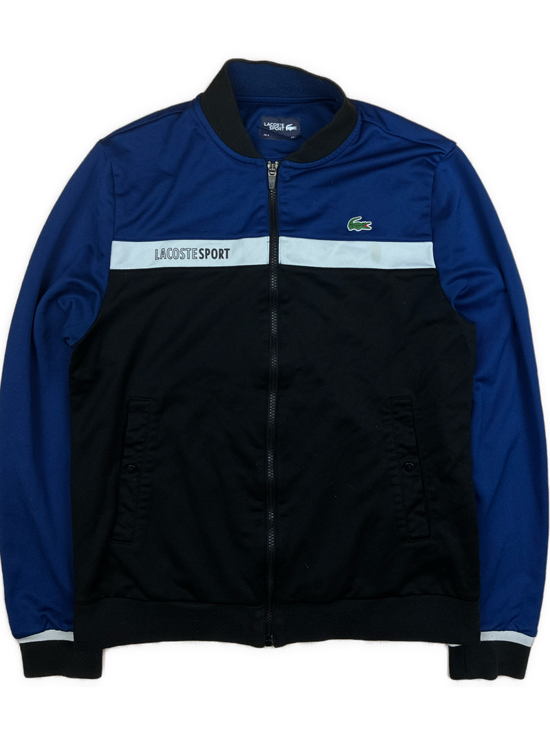 navyblue Lacoste sweatjacket {L}