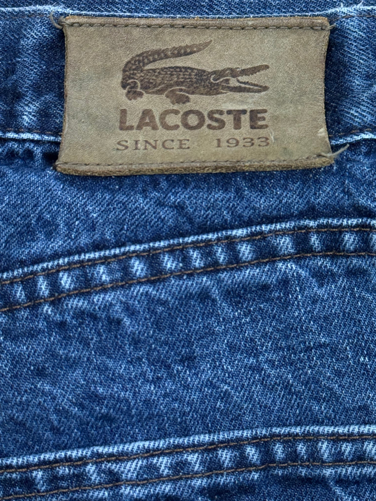 vintage Lacoste jeans