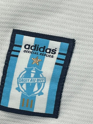 vintage Adidas Olympique Marseille 1999-2000 home jersey {L-XL}