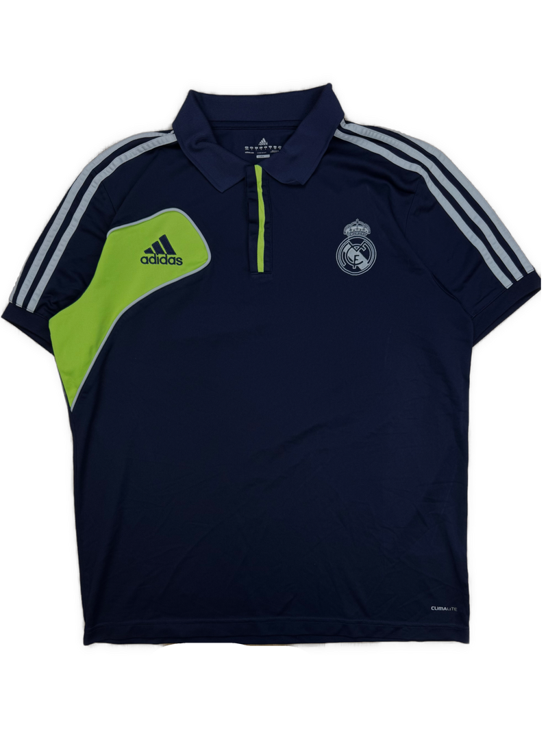 vintage Adidas Real Madrid polo {L}