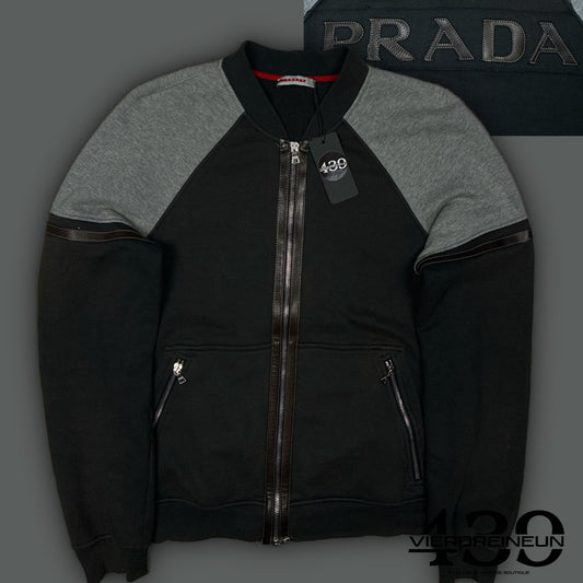 vintage Prada sweatjacket {L}