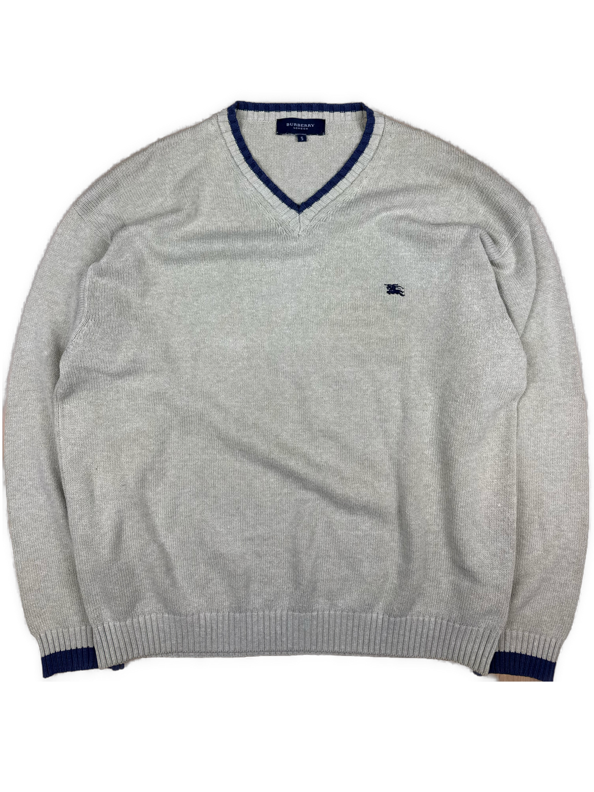 vintage Burberry knittedsweater {M}