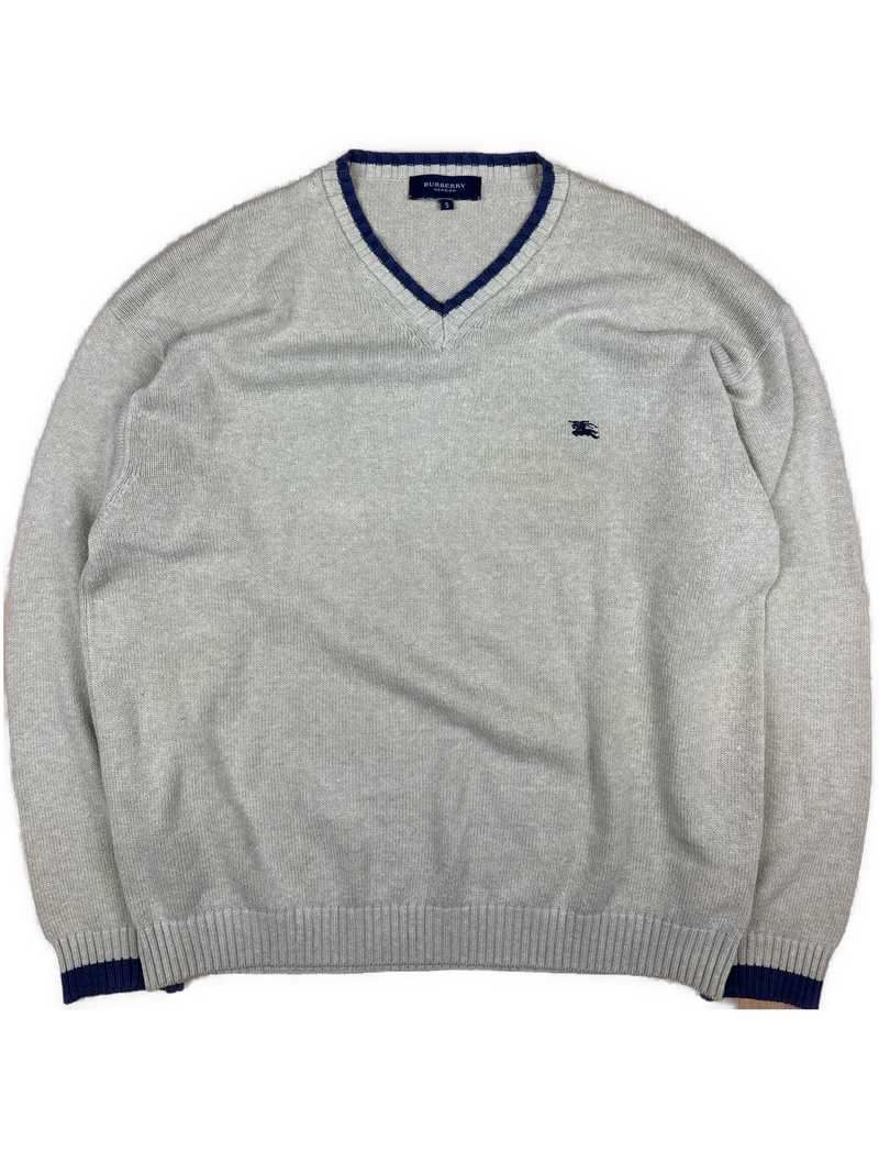 vintage Burberry knittedsweater {M}