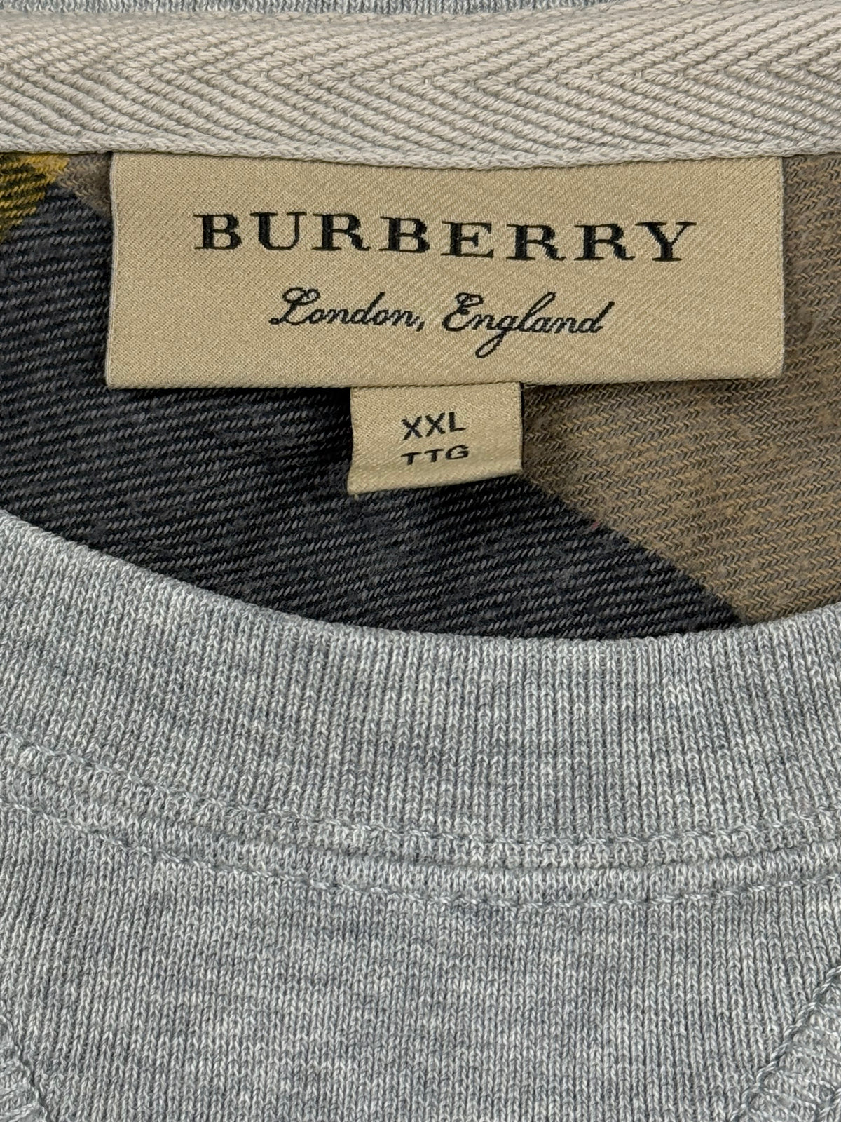 vintage Burberry sweater