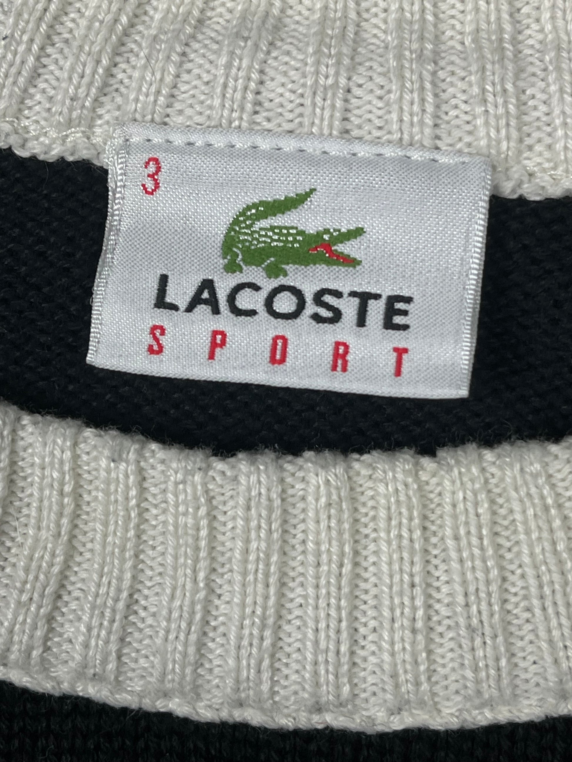 vintage Lacoste knittedsweater {M}