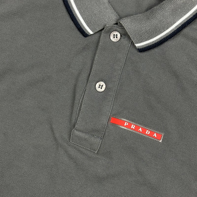 grey Prada polo {M}