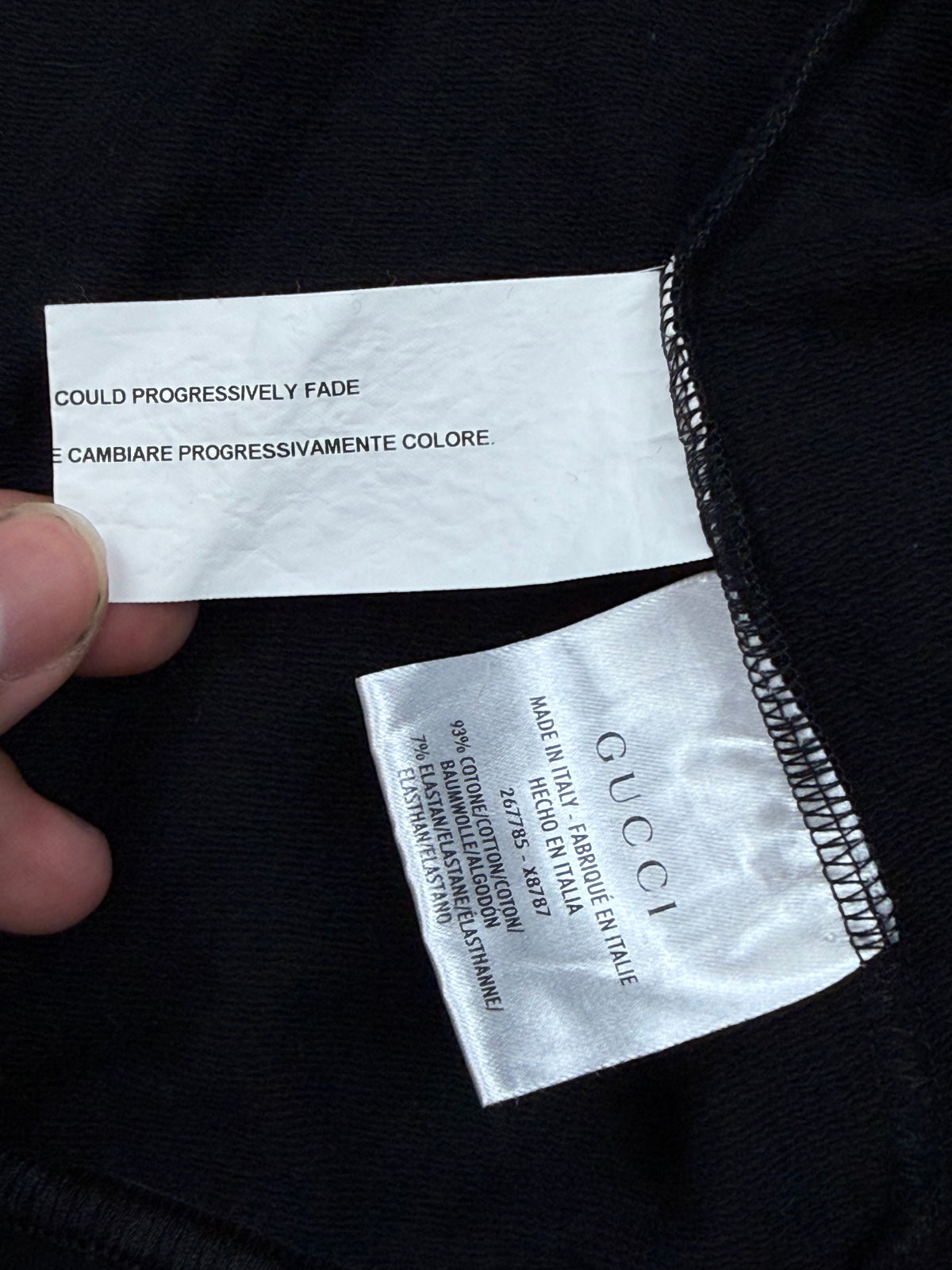 vintage Gucci 500 sweatjacket {S}