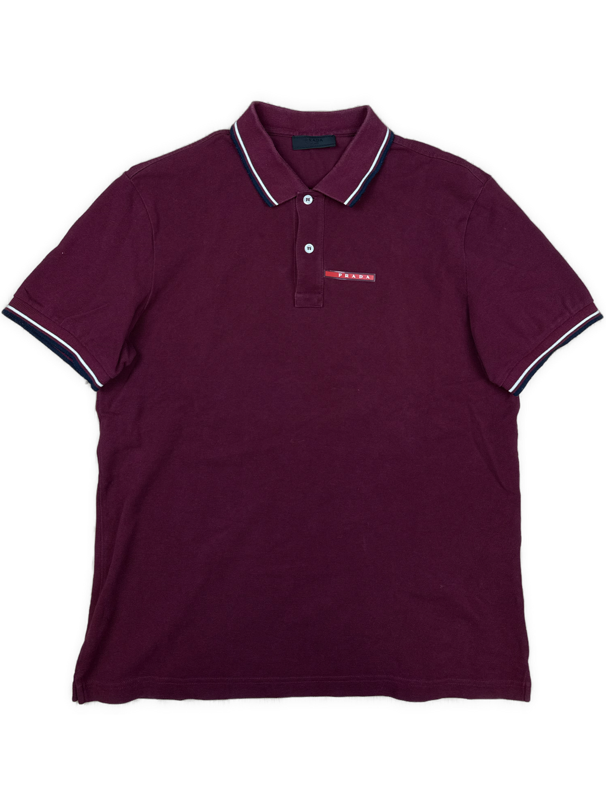 bordeaux Prada polo {XL}