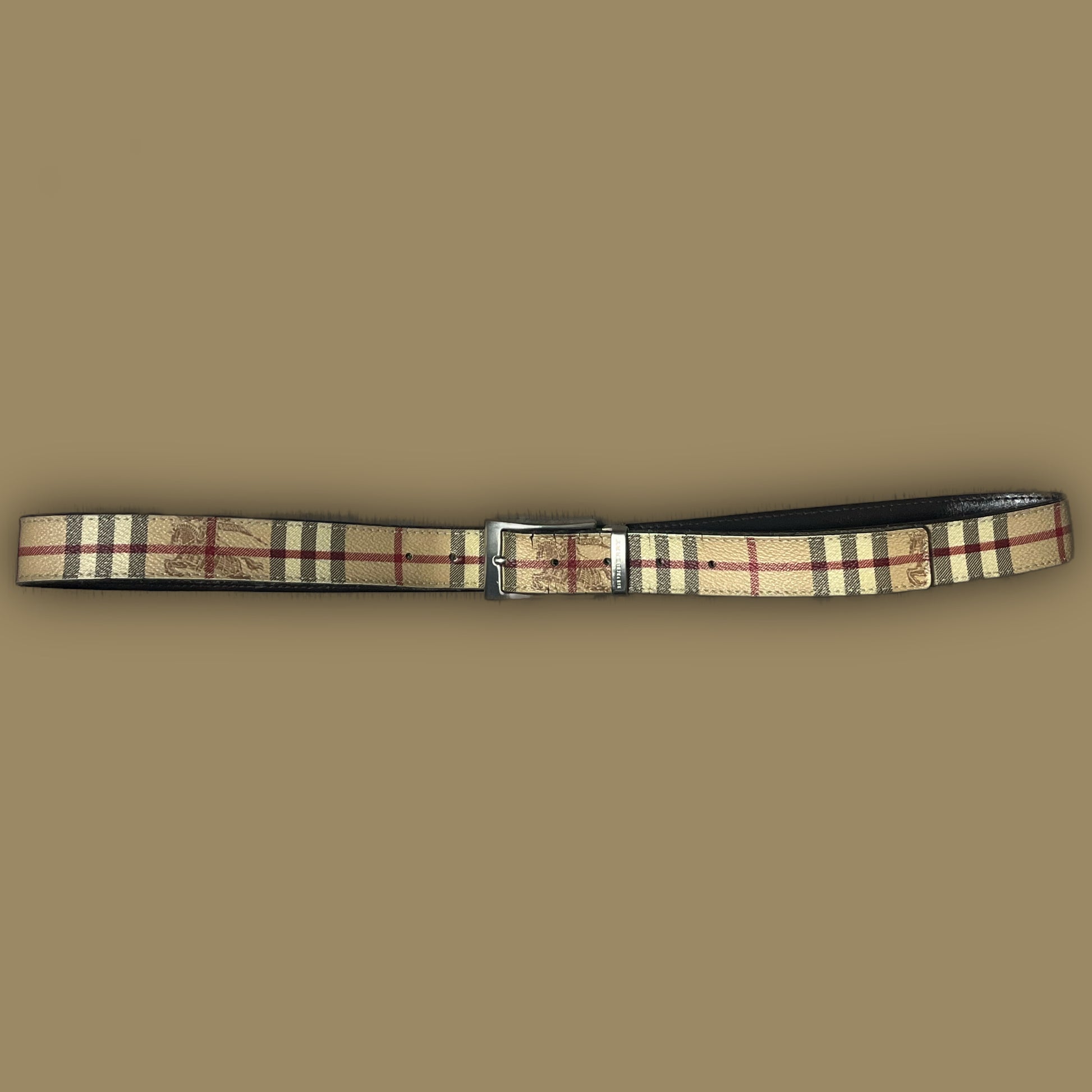 vintage Burberry belt