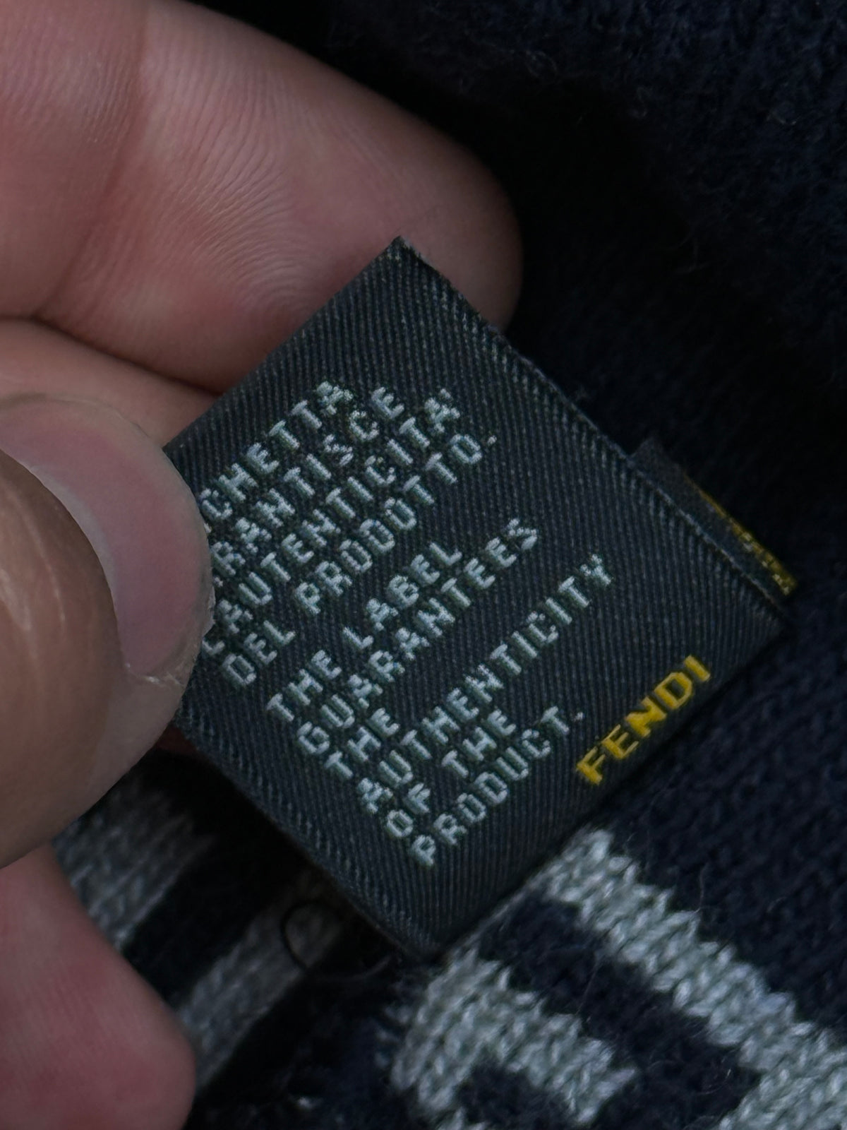 vintage Fendi beanie