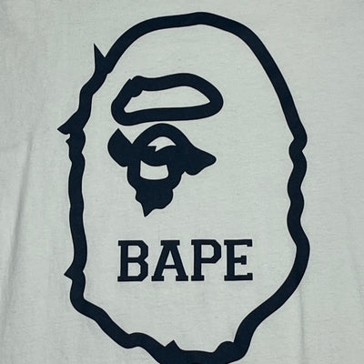 vintage BAPE a bathing ape 3/4 t-shirt {XL}