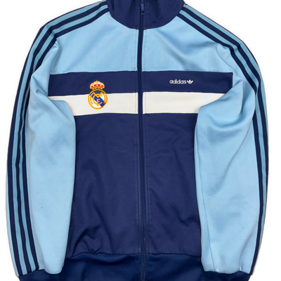 vintage Adidas Real Madrid trackjacket {M}