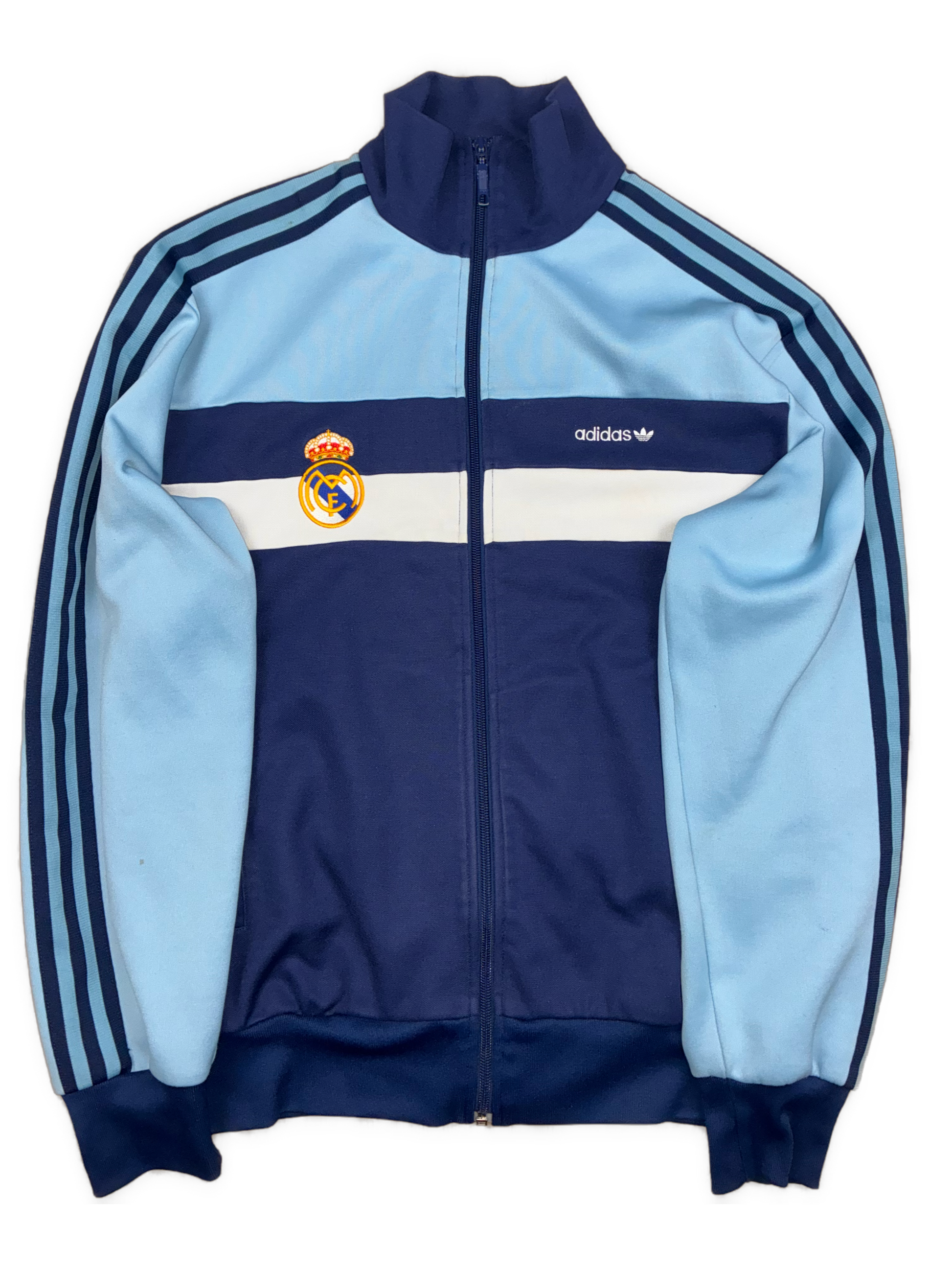 vintage Adidas Real Madrid trackjacket {M}
