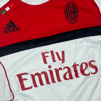 vintage Adidas Ac Milan trainingjersey {M}