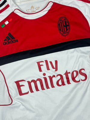 vintage Adidas Ac Milan trainingjersey {M}