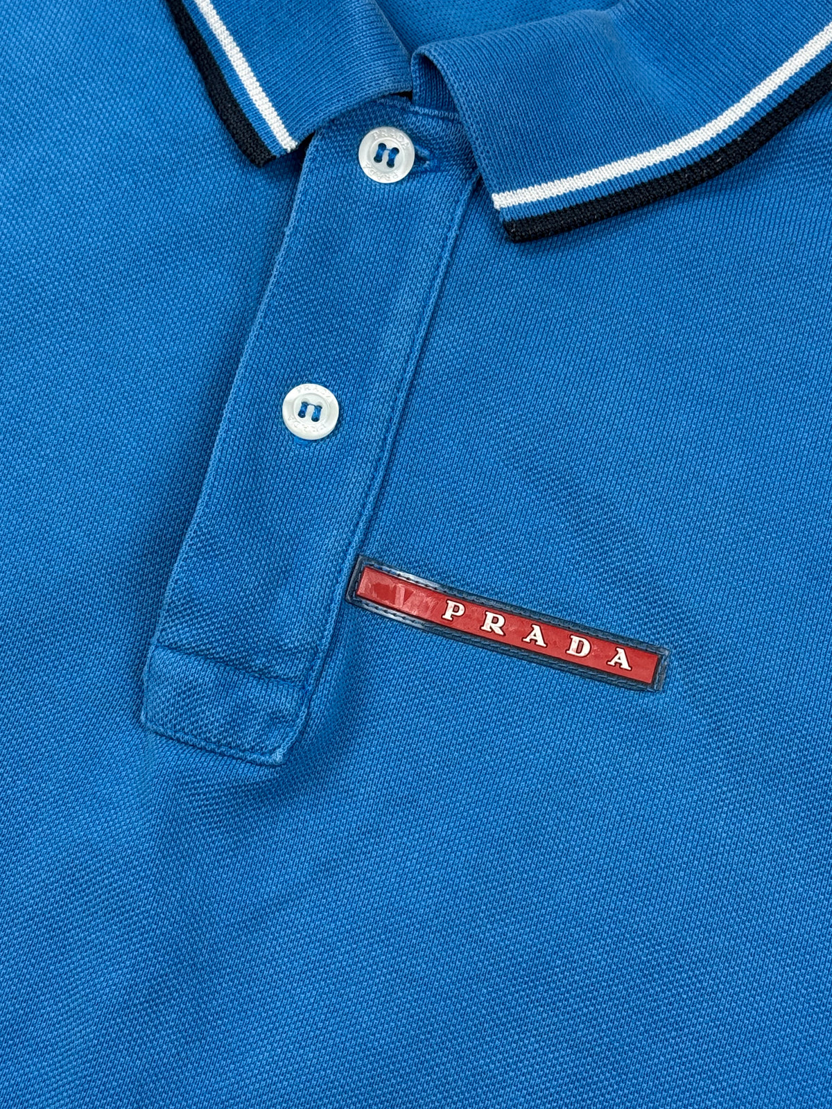 blue Prada polo {M}