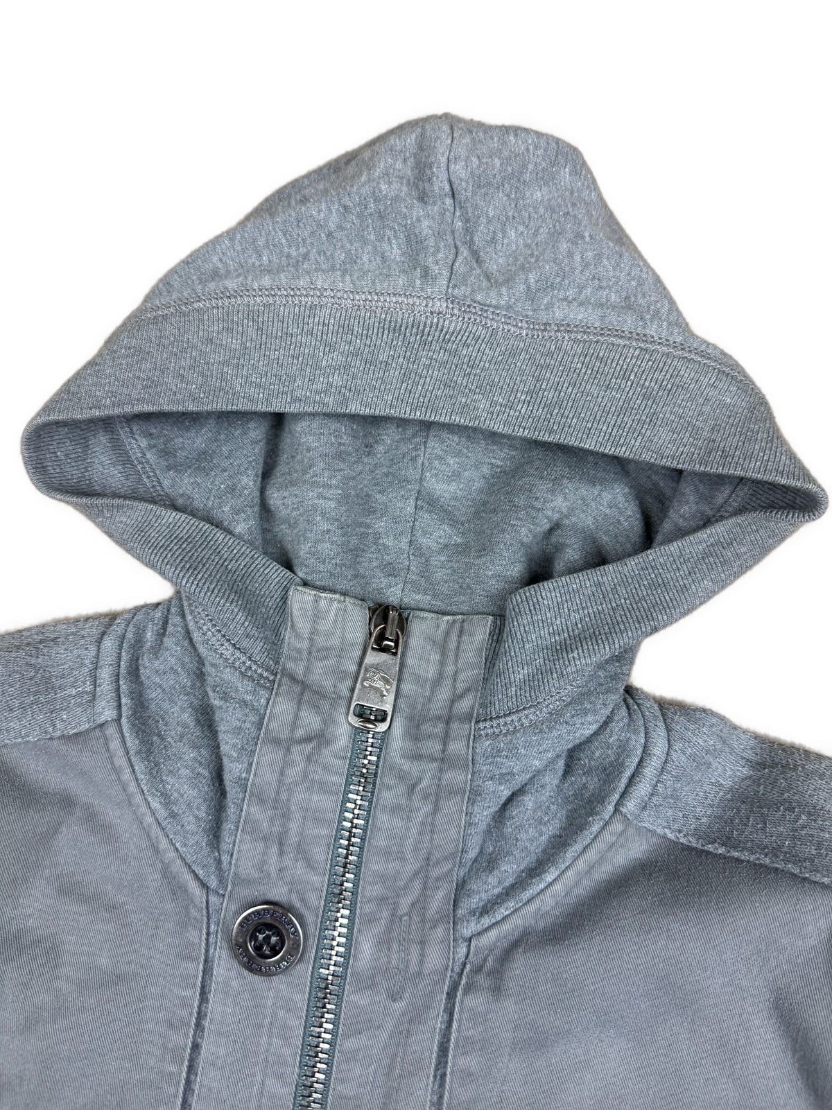 vintage Burberry sweatjacket {L}