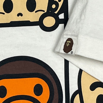 vintage BAPE a bathing ape X DRAGON BALL t-shirt {M}