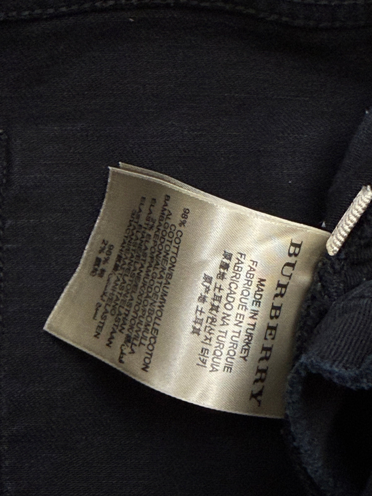 vintage Burberry jeans {S}