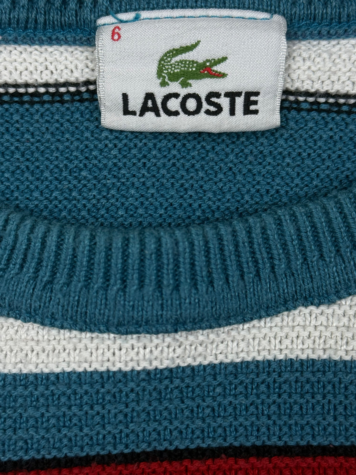 vintage Lacoste knittedsweater {L}