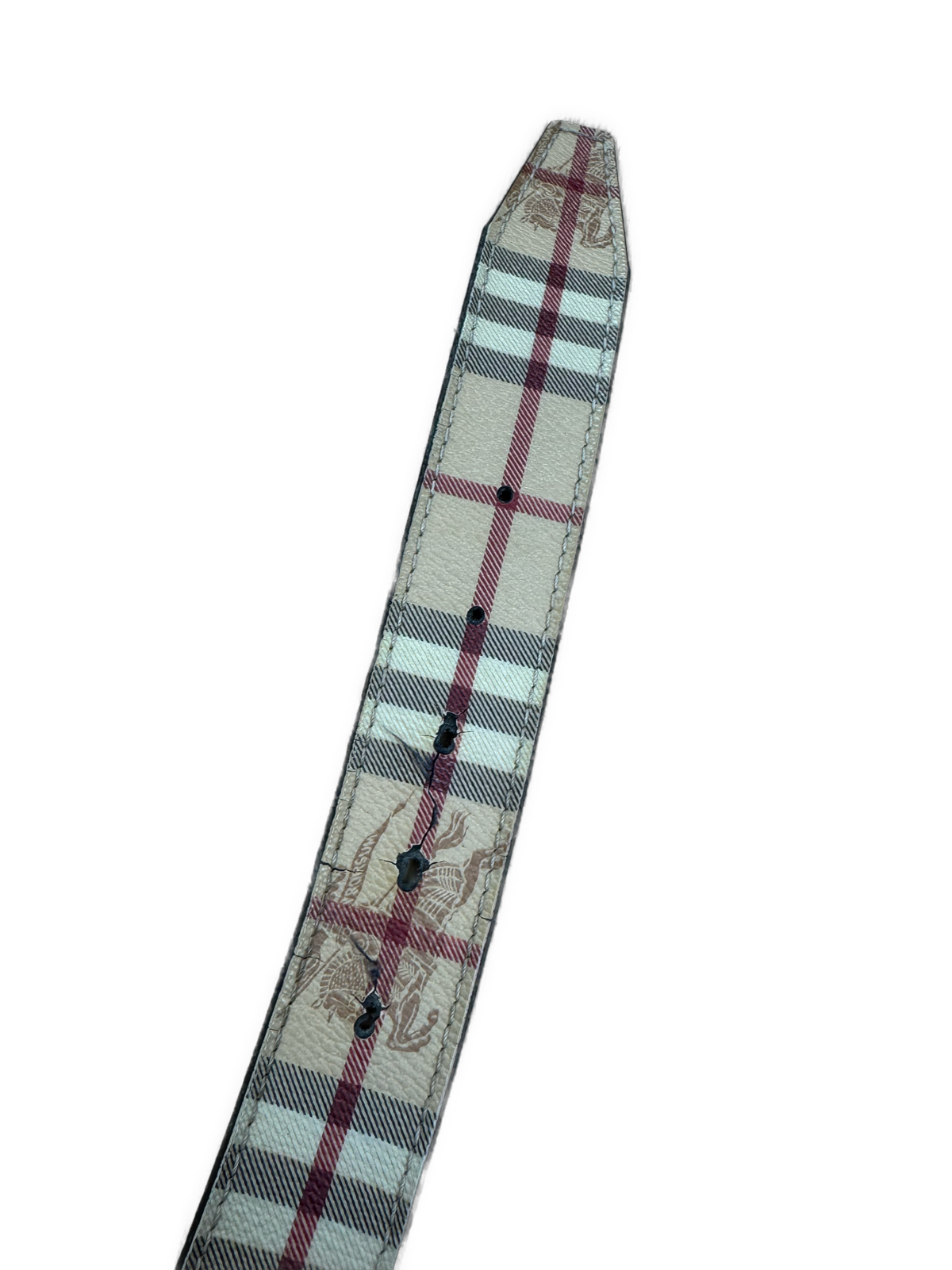 vintage Burberry belt