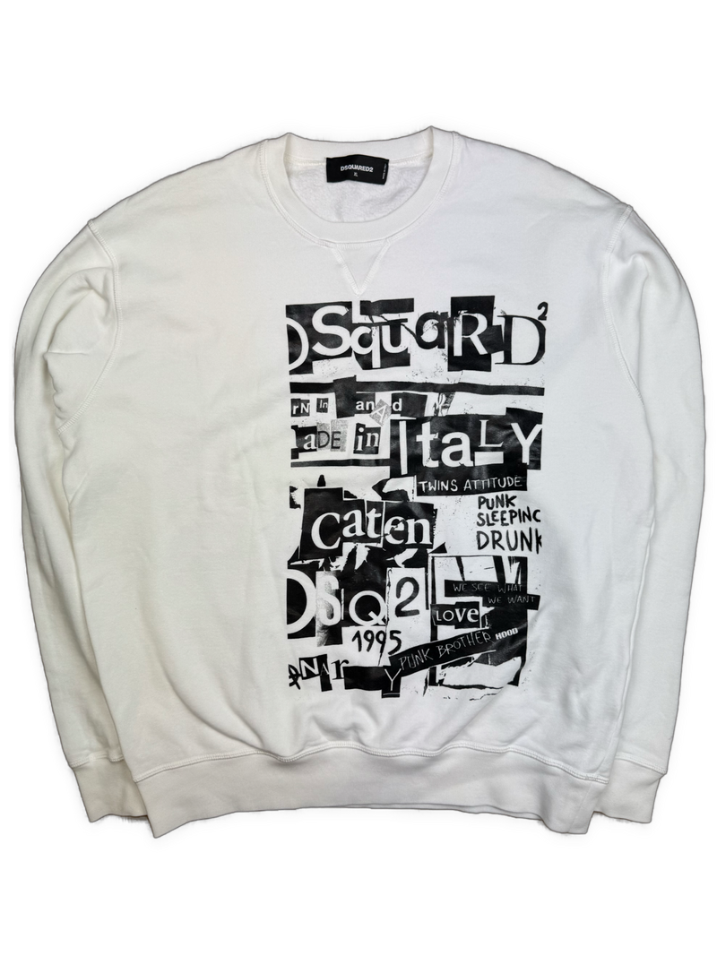 vintage DSQUARED2 sweater {XL}