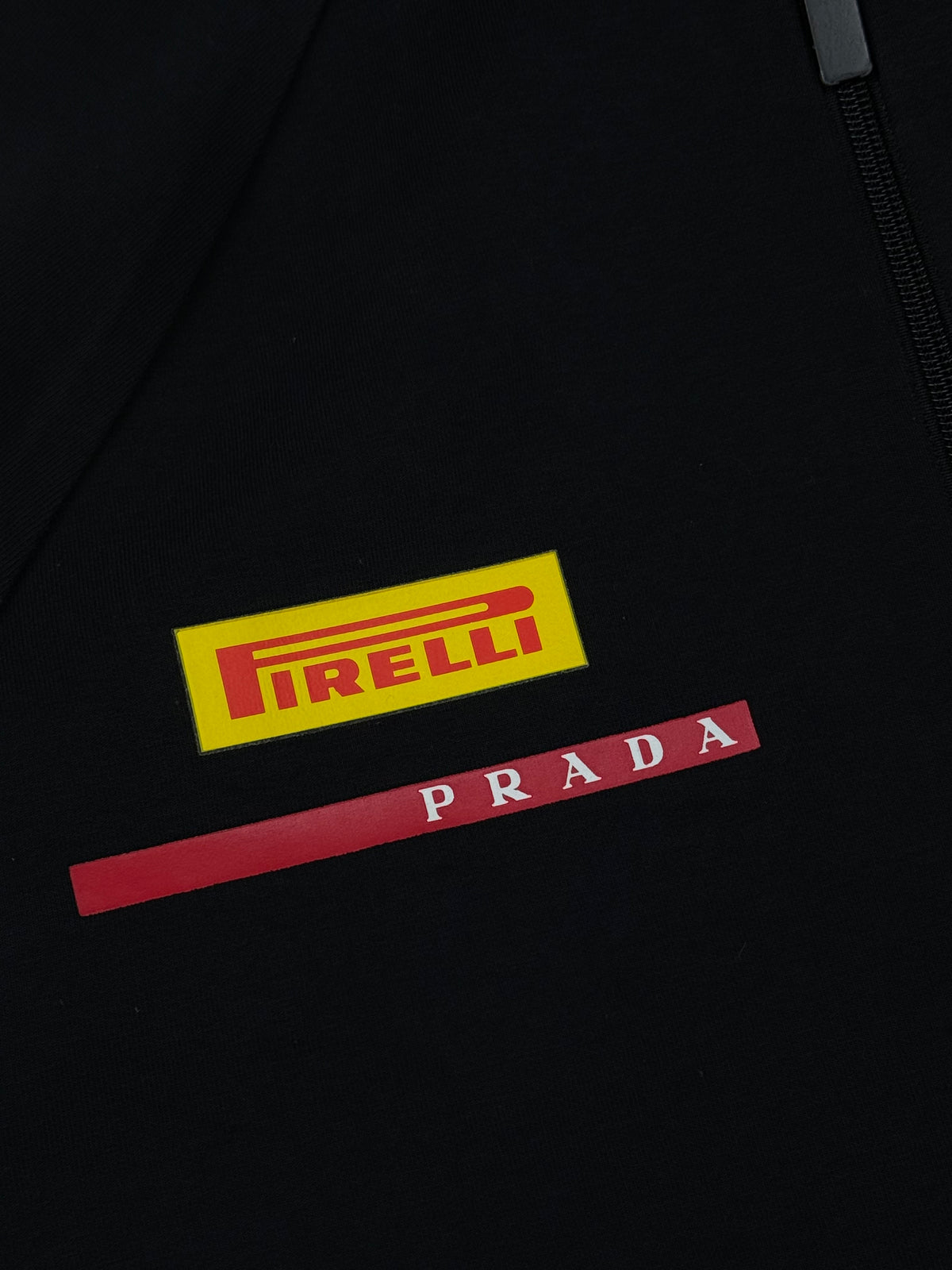 black Prada Luna Rossa sweatjacket