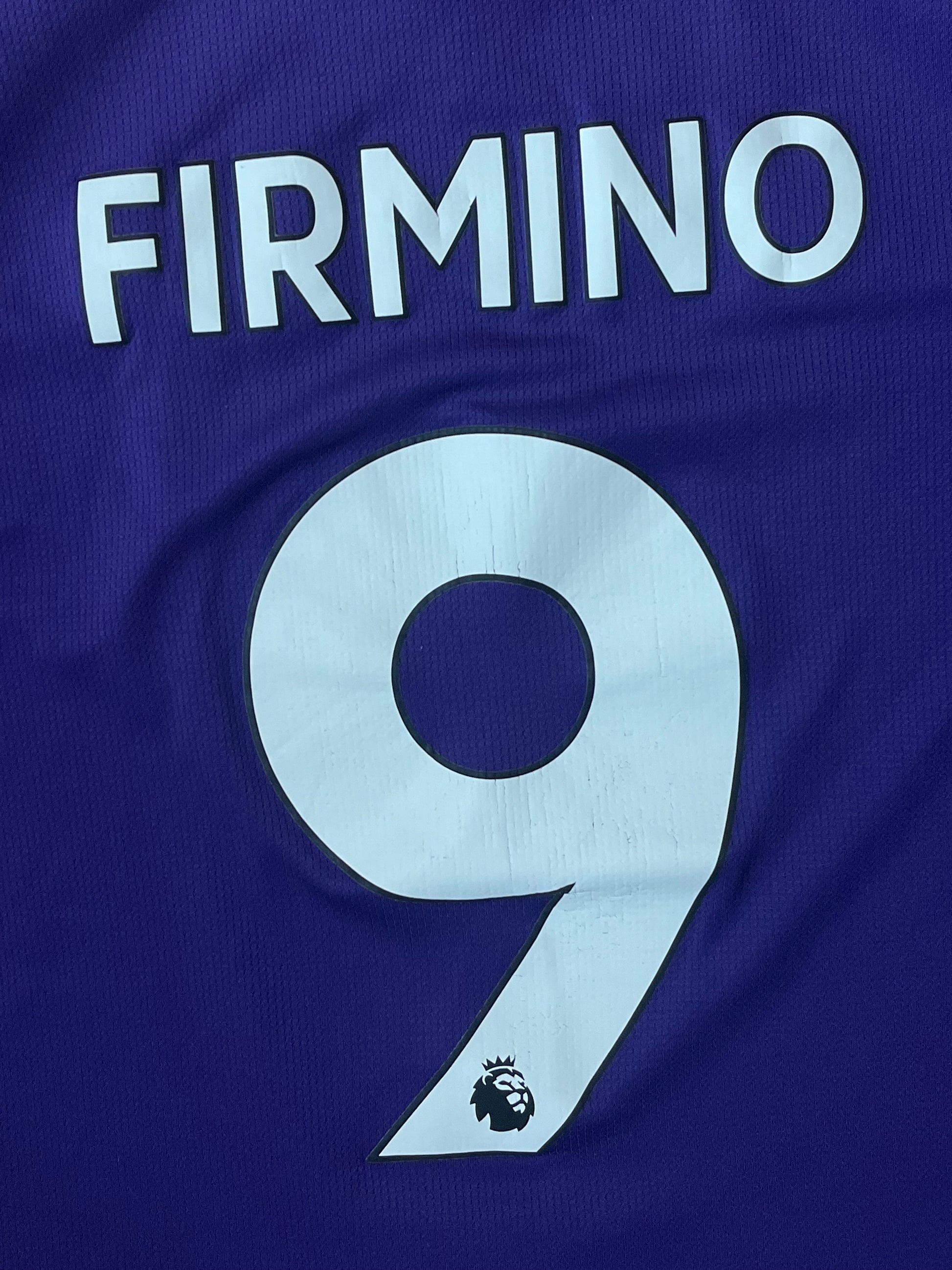 vintage New Balance Fc Liverpool FIRMINO9 2018-2019 away jersey {XXS}