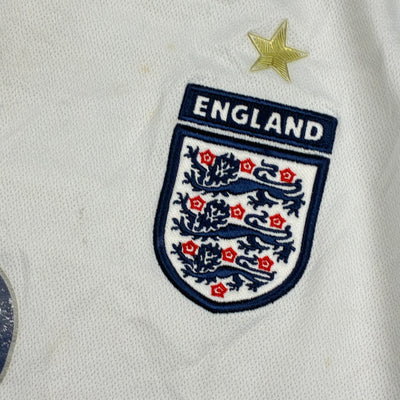 vintage Umbro England LAMPARD8 home jersey {S}