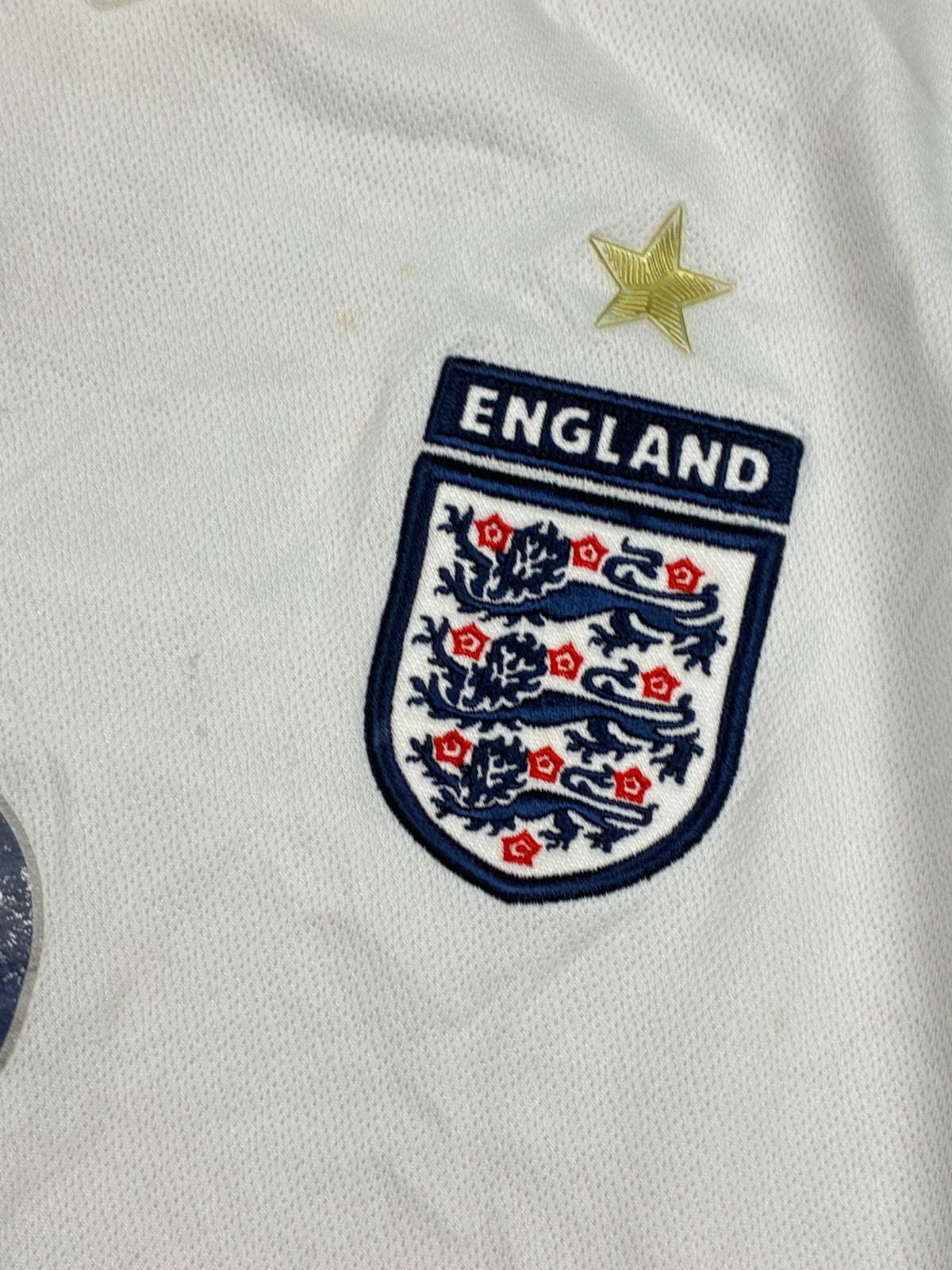 vintage Umbro England LAMPARD8 home jersey {S}