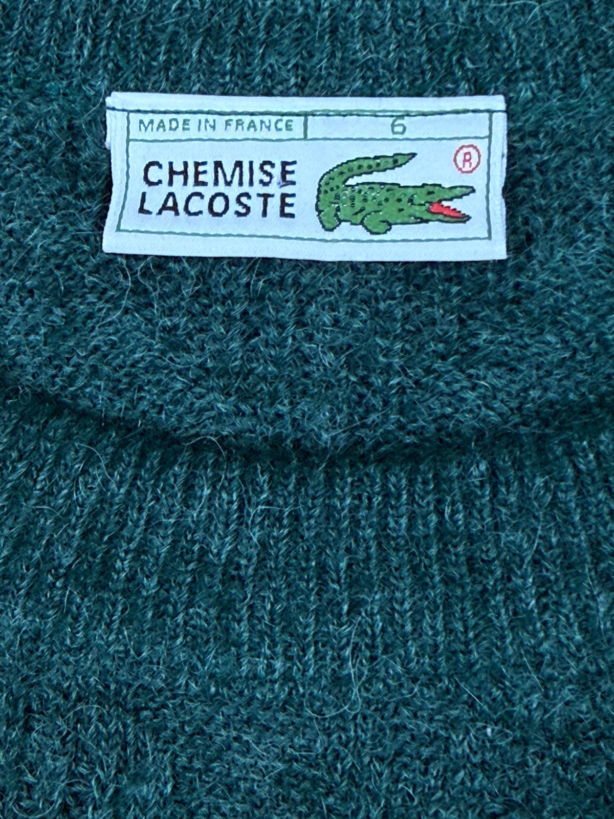 vintage Lacoste knittedsweater {XL}