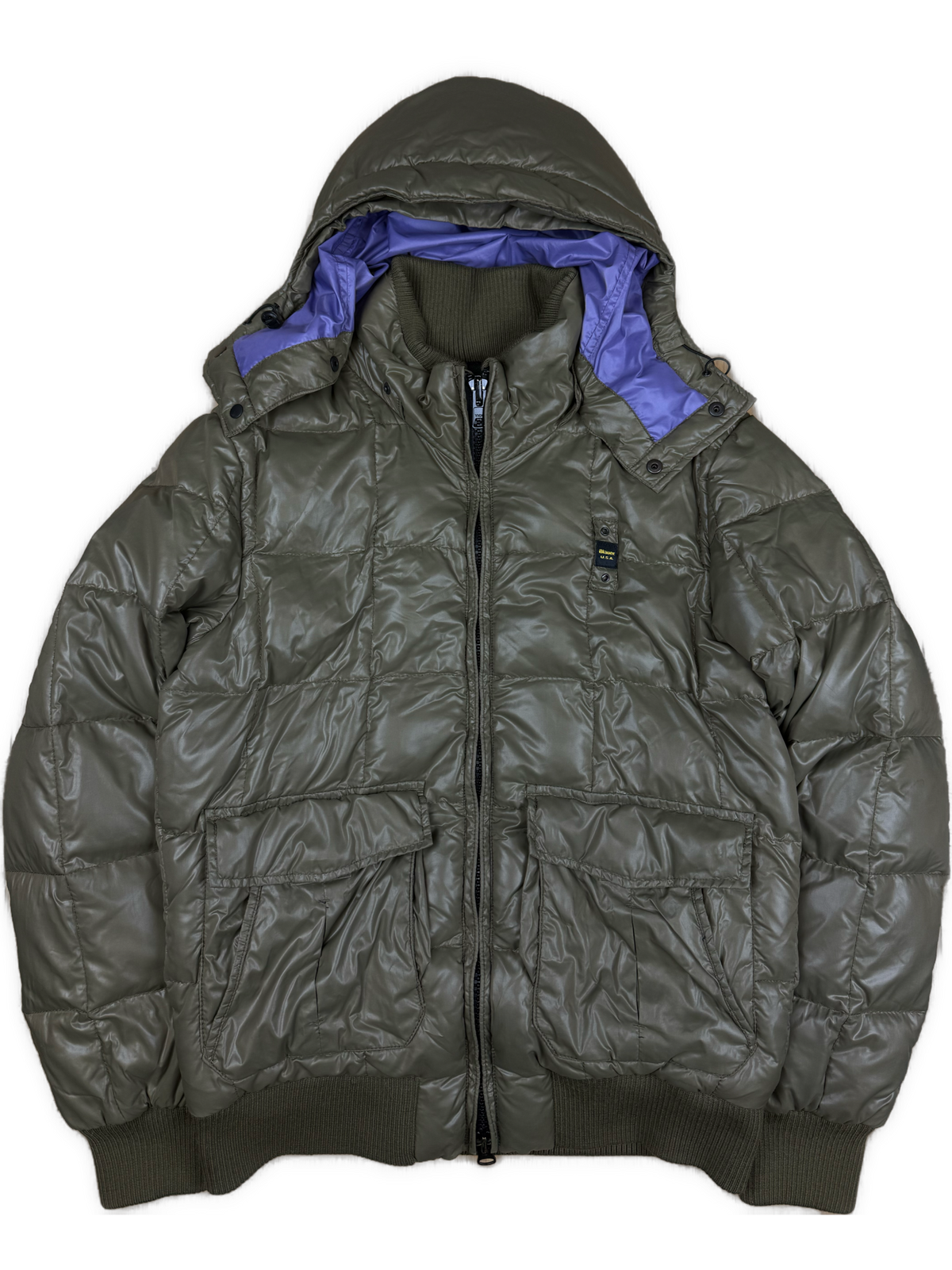 vintage Blauer winterjacket {XL}
