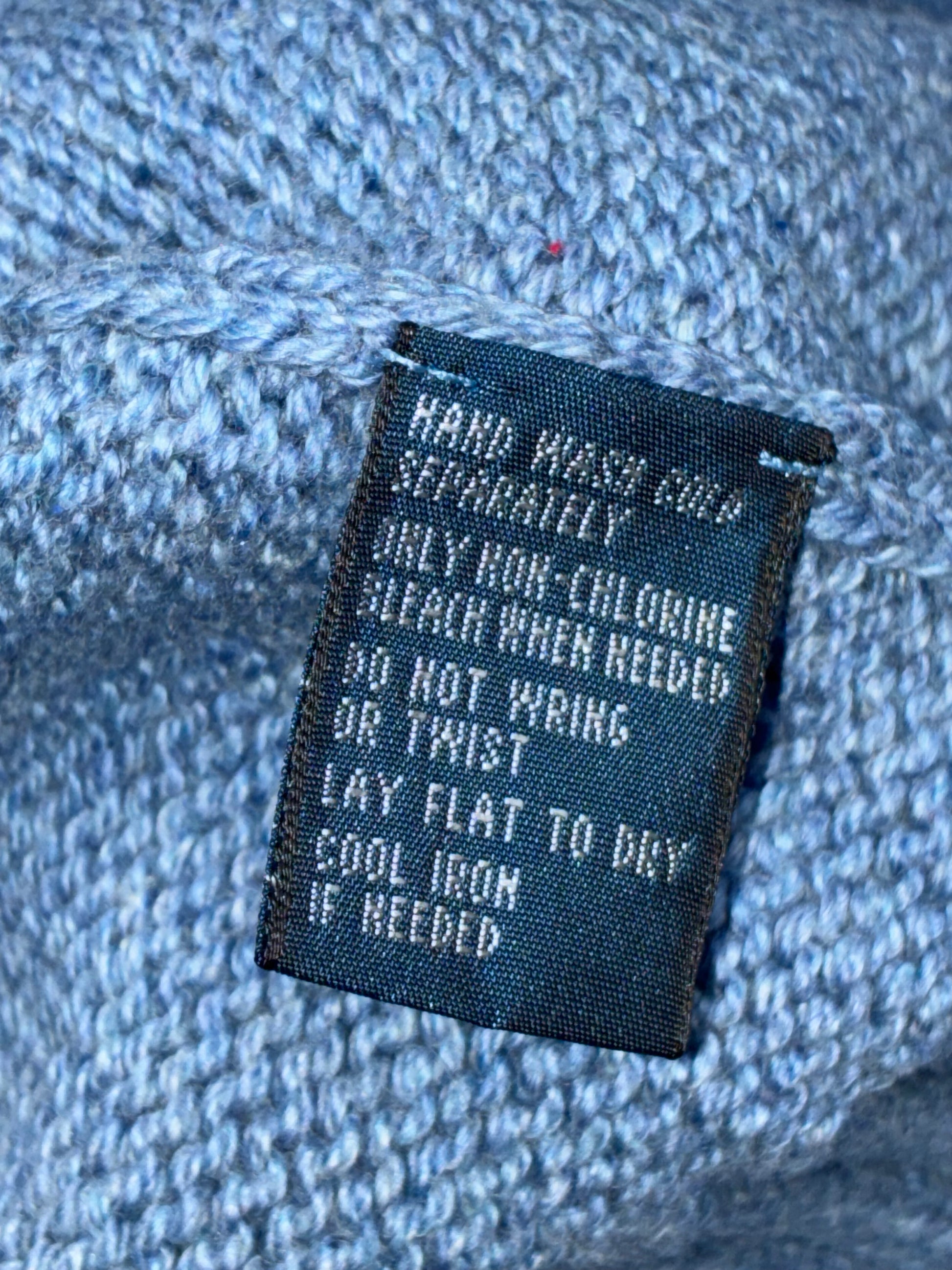 vintage babyblue Polo Ralph Lauren knittedsweater {L}