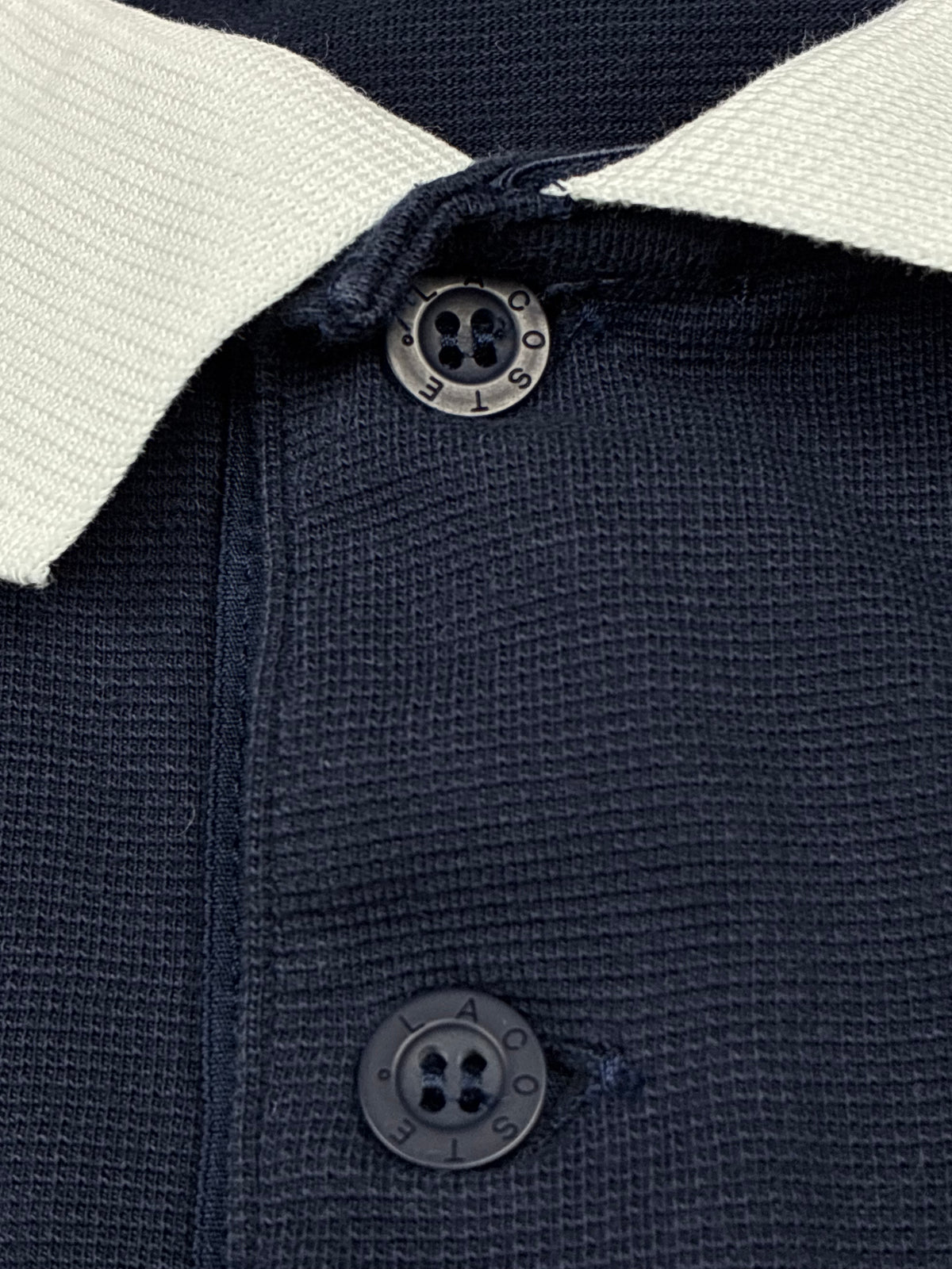 navyblue Lacoste polo {S}