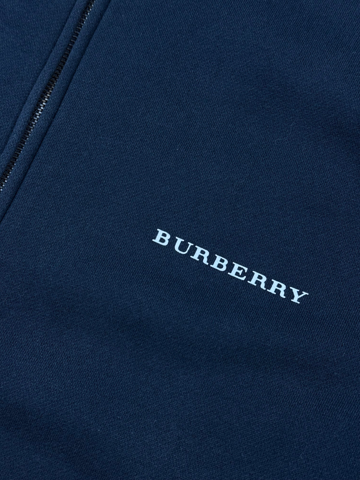vintage navyblue Burberry sweatjacket