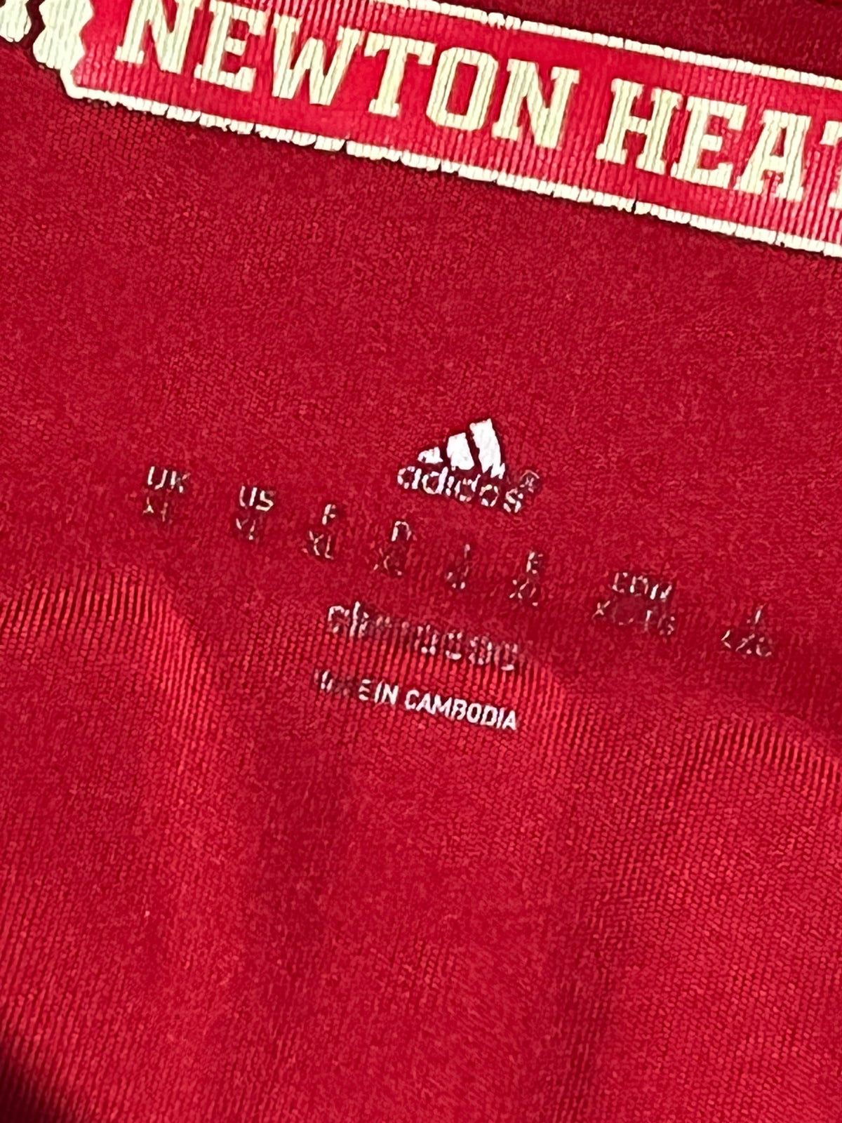 vintage Adidas Manchester United IBRAHIMOVIC9 2016-2017 home jersey {XL}