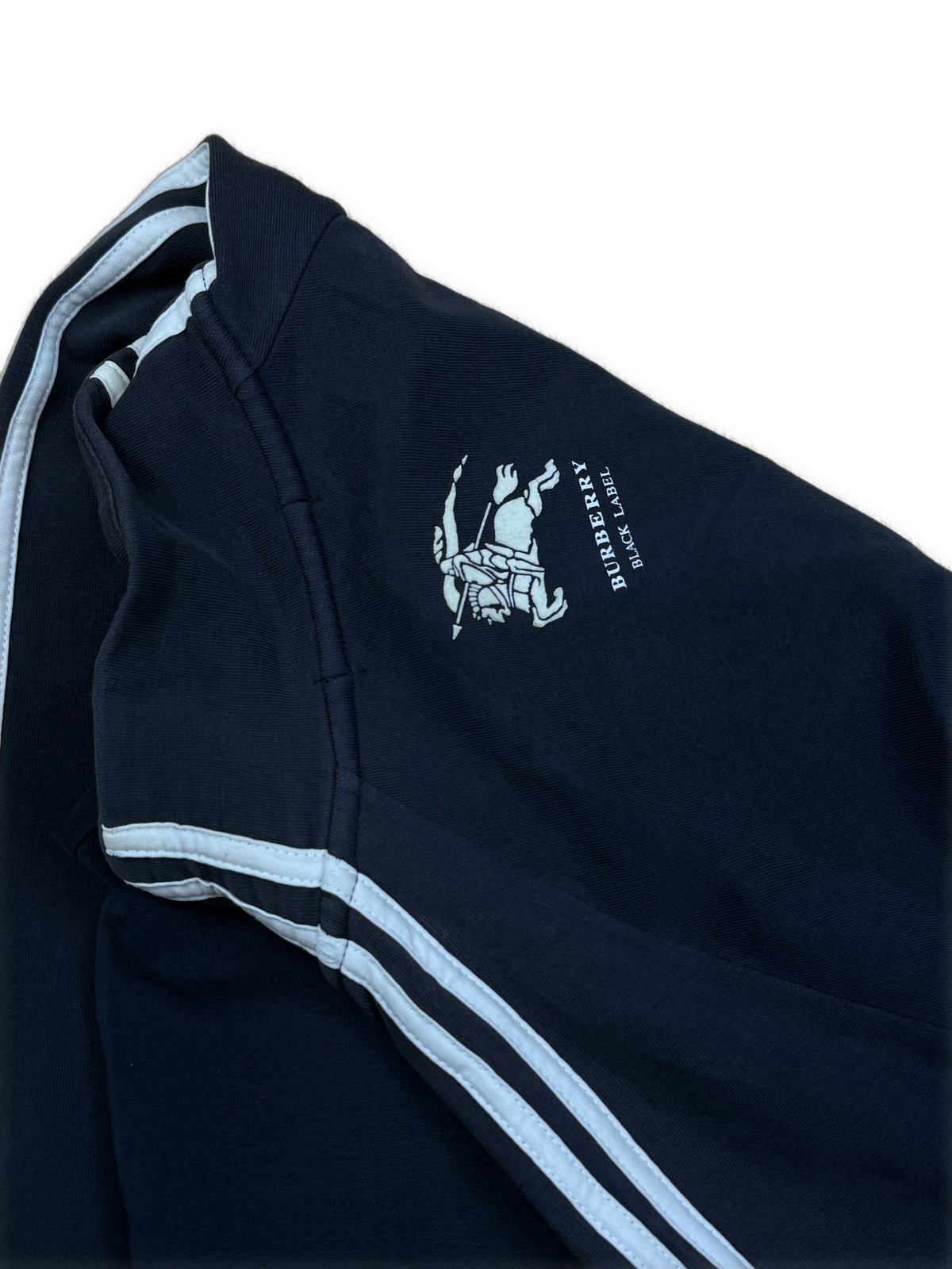 vintage navyblue Burberry Black Label sweatjacket