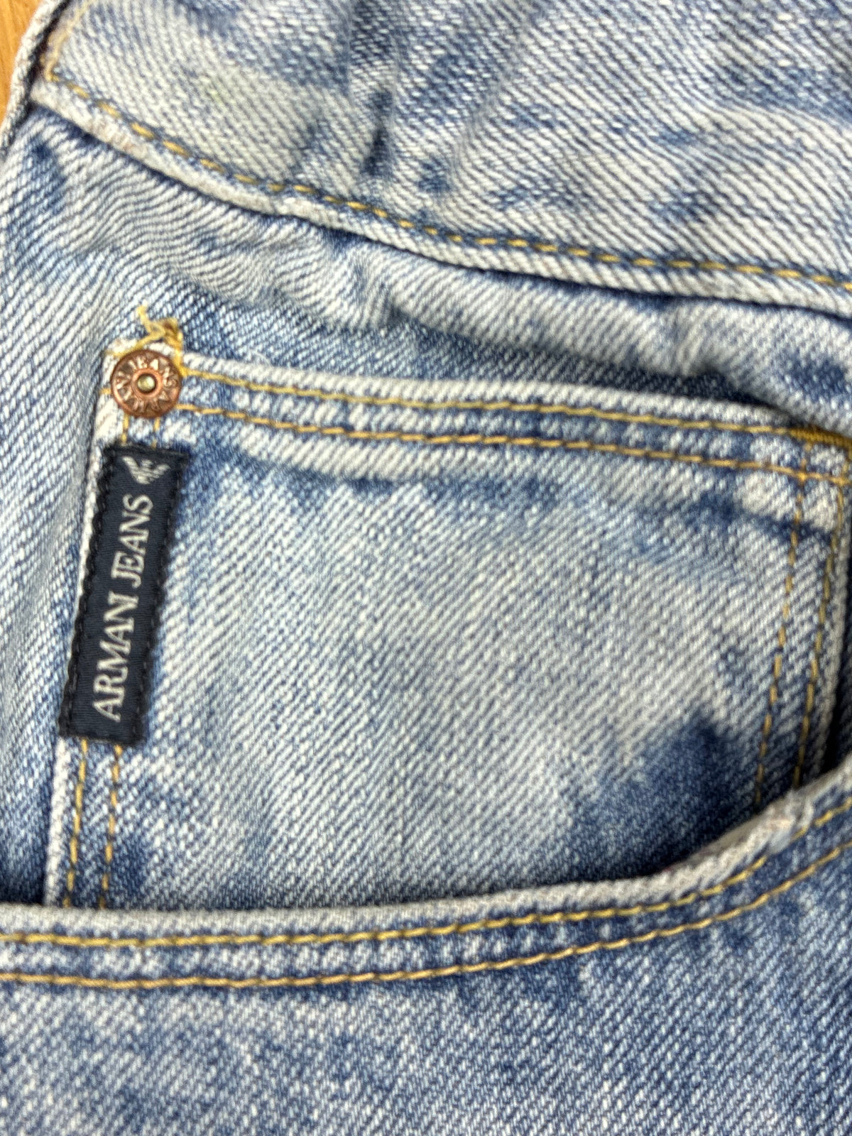 vintage Armani jeans {S}