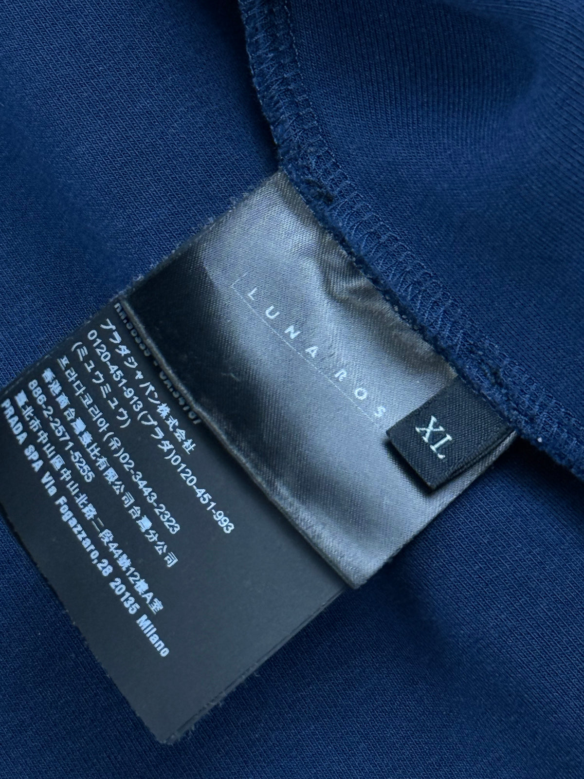 vintage Prada Luna Rossa sweatjacket