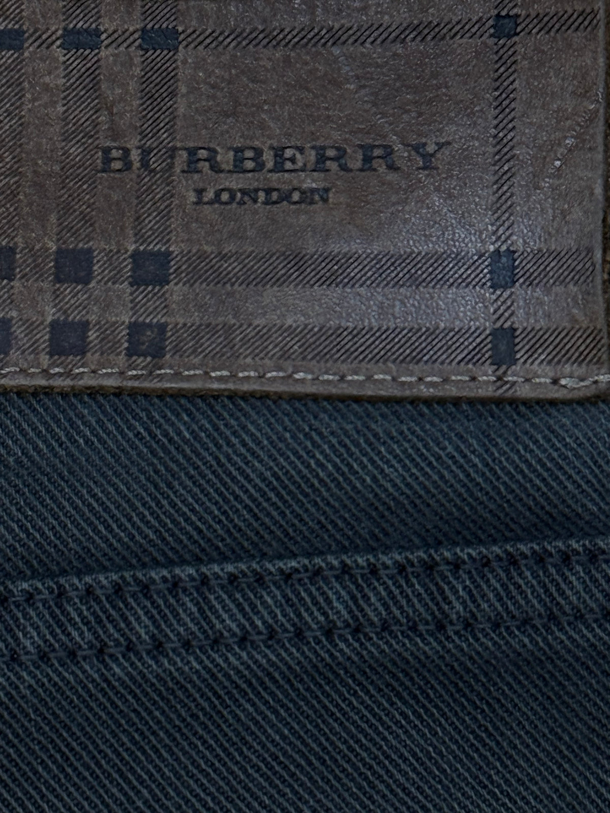 vintage Burberry jeans