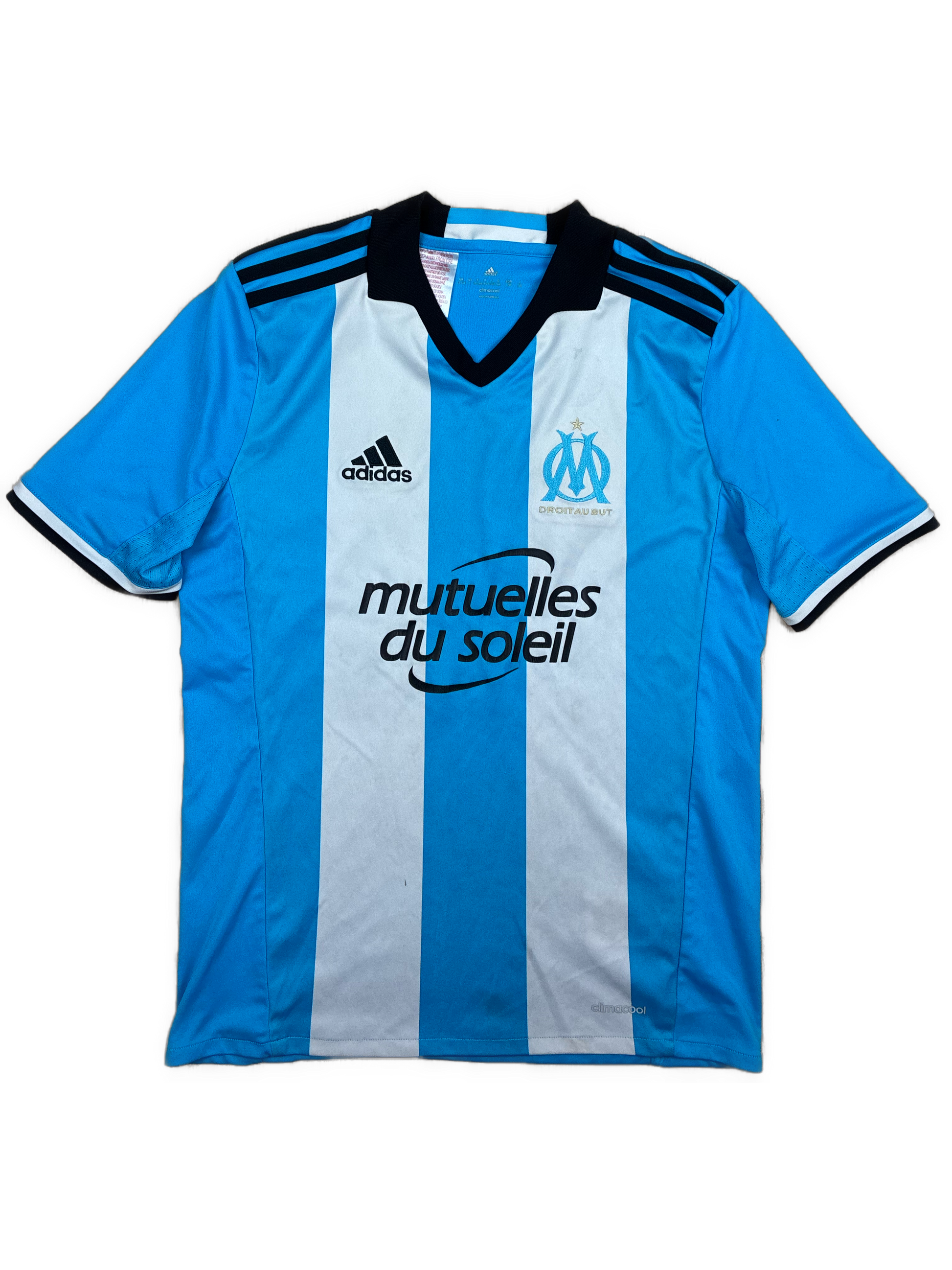 vintage Adidas Olympique Marseille home jersey {XS}