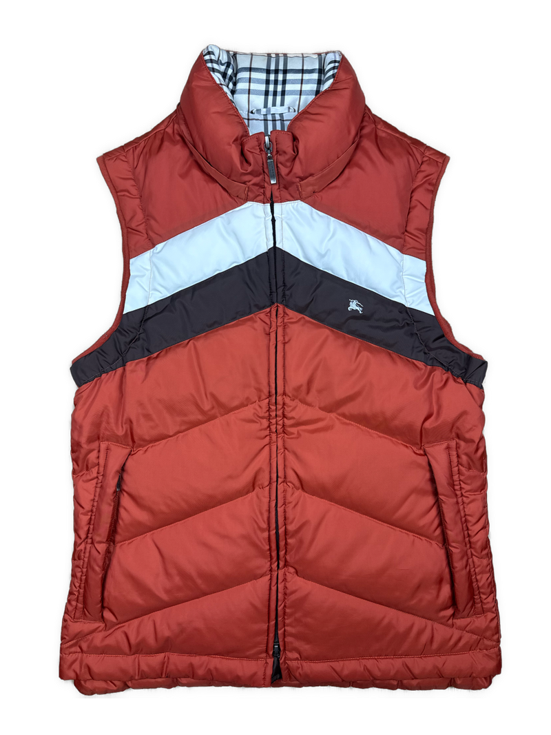 vintage Burberry Black Label vest {M}